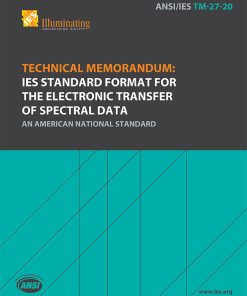 Technical Memorandum: IES Standard Format for the Electronic Transfer of Spectral Data