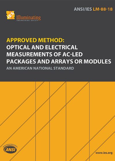 Approved Method: Optical and Electrical Measurements of AC-LED Packages and Arrays or Modules