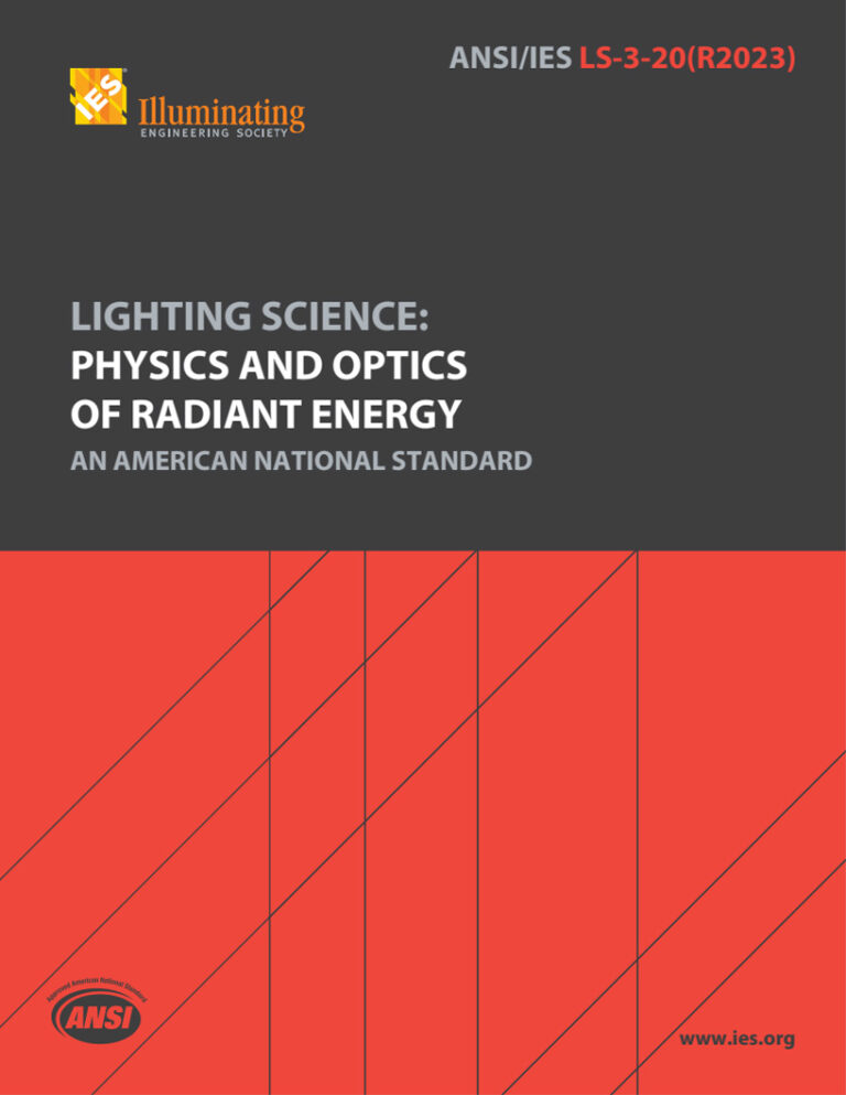 Lighting Science: Physics And Optics Of Radiant Power – The Ies Webstore