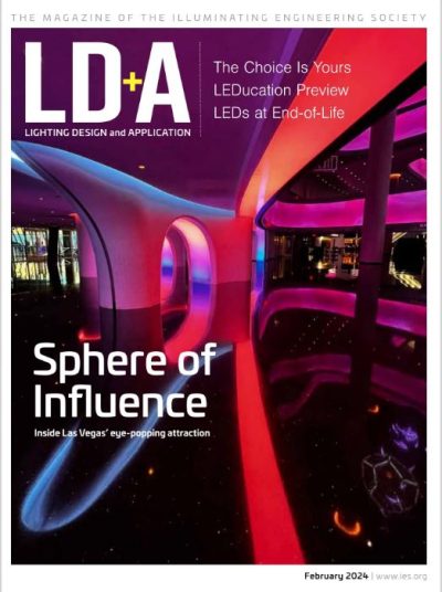 LD A Magazine 2024 February The IES Webstore   LDA Feb 24 Cover 400x536 