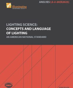 LS-2-20R2023 | Lightin Science: Concepts and Language of Lighting | Book cover