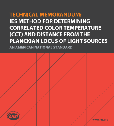 TM-40-24 | Technical Memorandum: IES Method for Determining Correlated Color Temperature (CCT) and Distance from the Planckian Locus of Light Sources